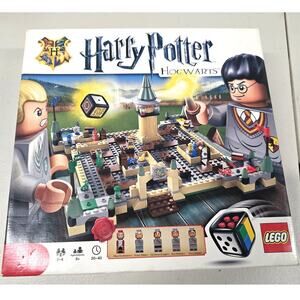 LEGO Games Harry Potter Hogwarts Board Game 3862 Retired Set Incomplete AS-IS